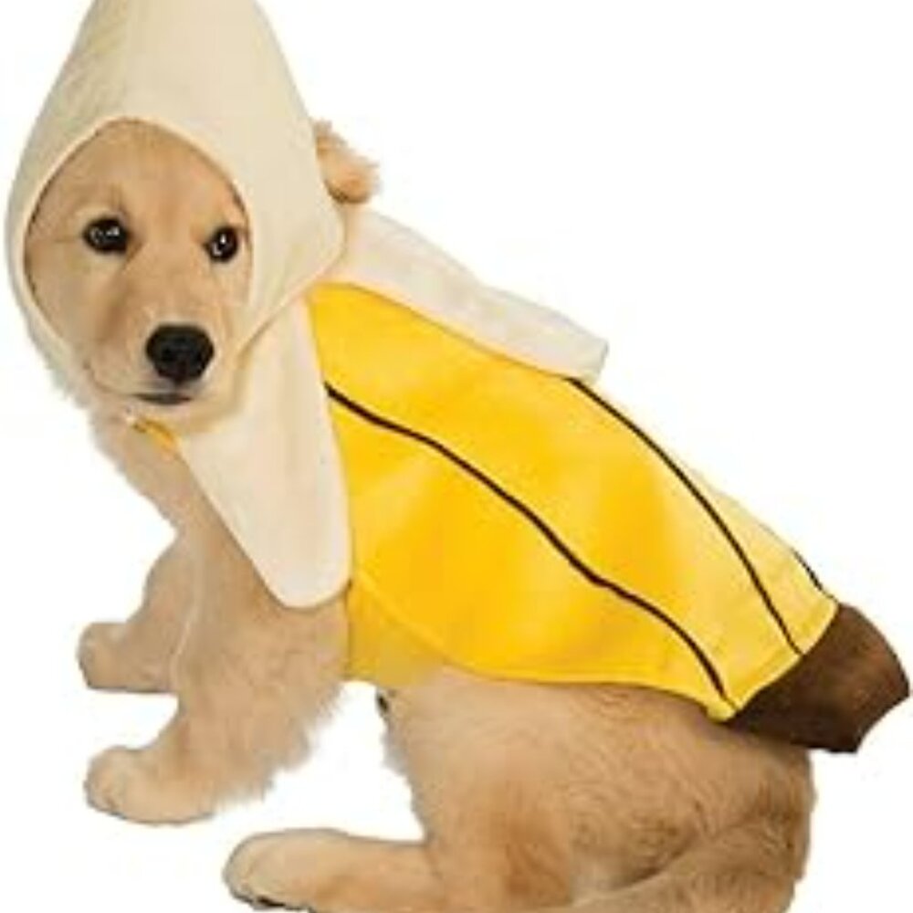 Rubie's Pet Shop Banana Dog Costume NWT